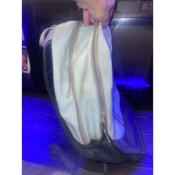 Adidas Mint Green Gray Backpack Unisex Multiple Pockets - Picture 4 of 16